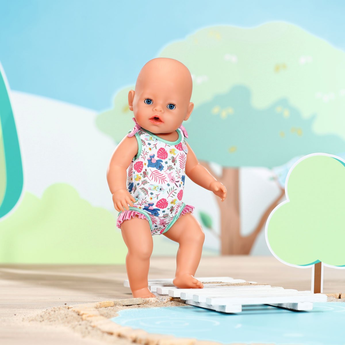 Одяг для ляльки Baby Born Стильний купальник 43 см (833636-1) - фото 5