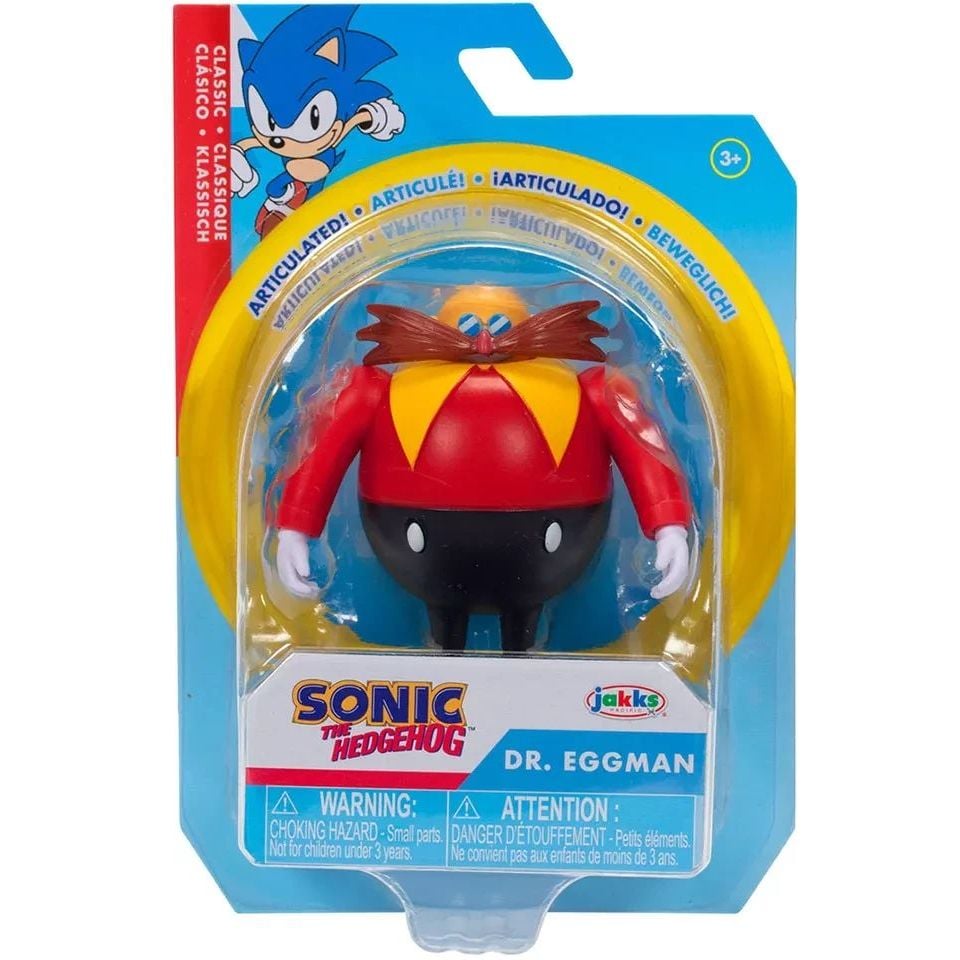 Игровая фигурка Sonic the Hedgehog классический доктор Эггман, с артикуляцией, 6 см (41435i) - фото 2