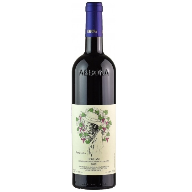 Вино Marziano Abbona Dolcetto di Dogliani Papa Celso 2019, красное, сухое, 14,38%, 0,75 л - фото 1