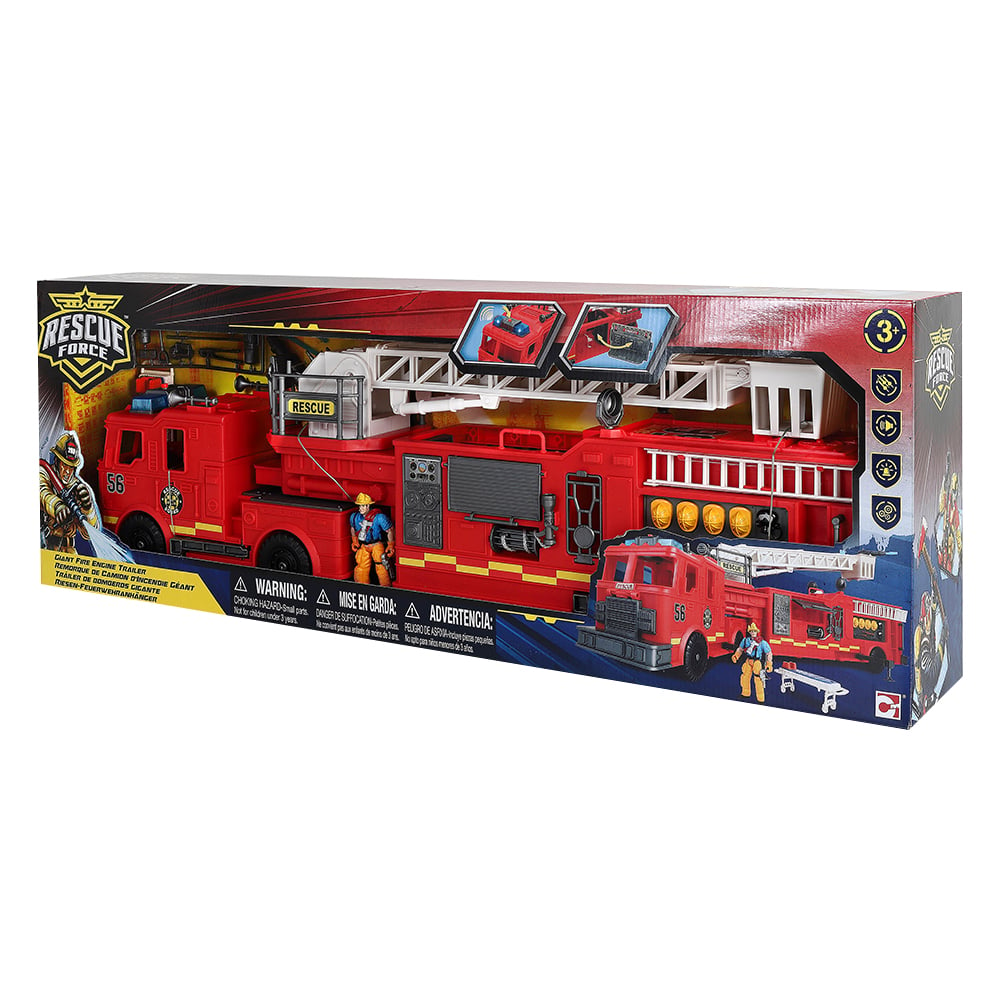 Игровой набор Chap Mei Гигантская пожарная машина (546058) - фото 3
