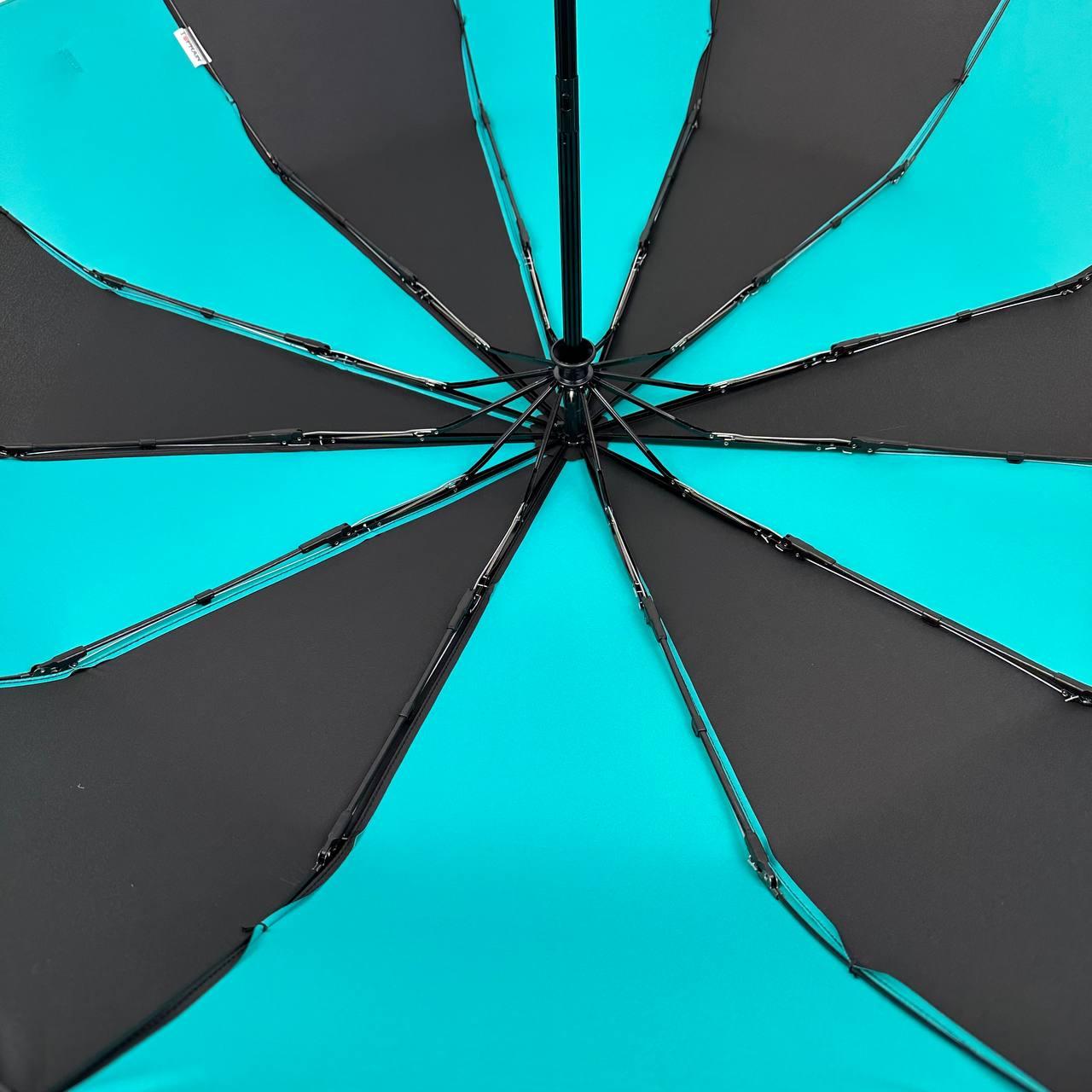 Складной зонтик полный автомат Toprain 105 см разноцветный - фото 8