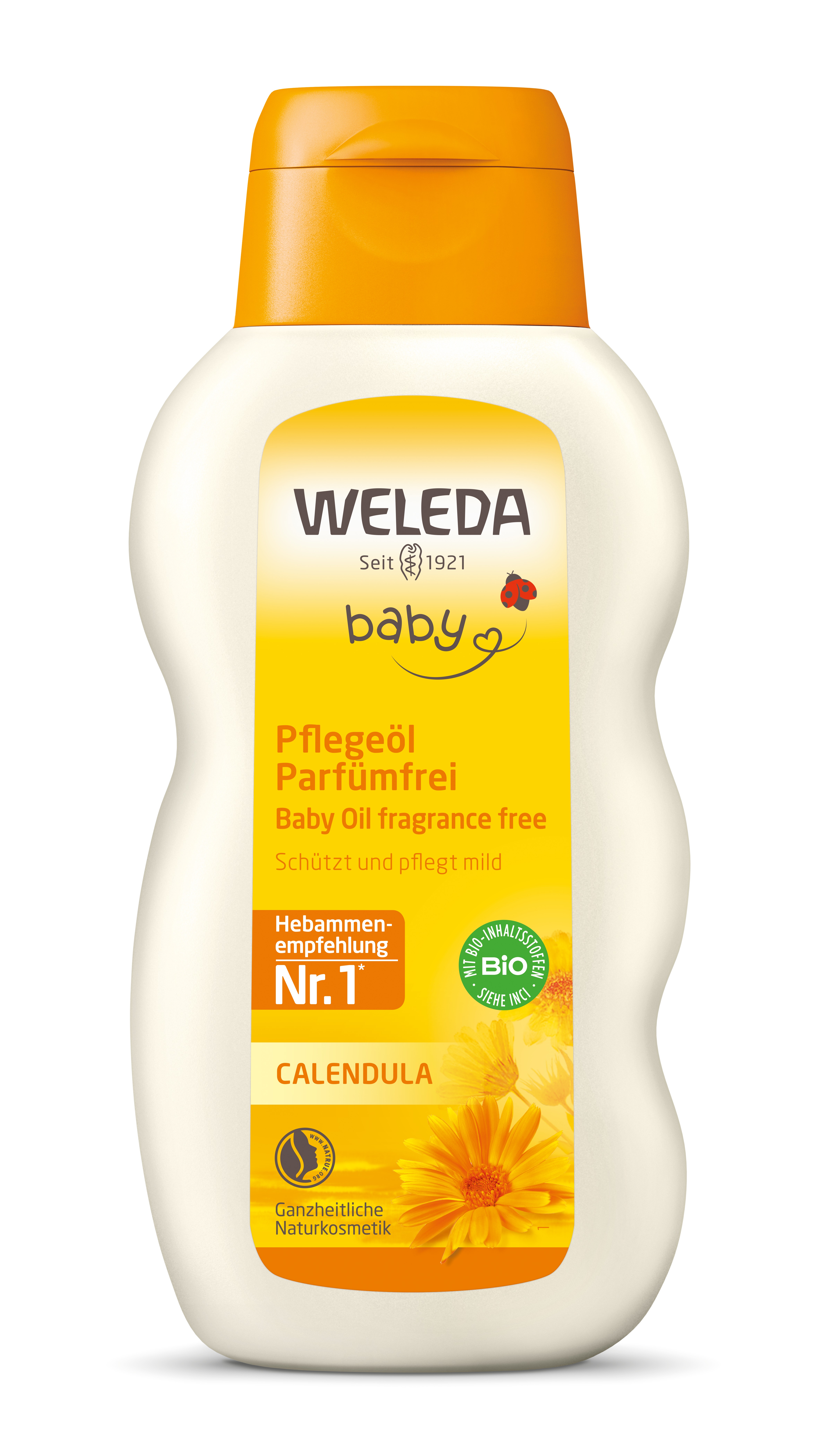 Масло для младенцев Weleda Календула, 200 мл (00752800) - фото 1