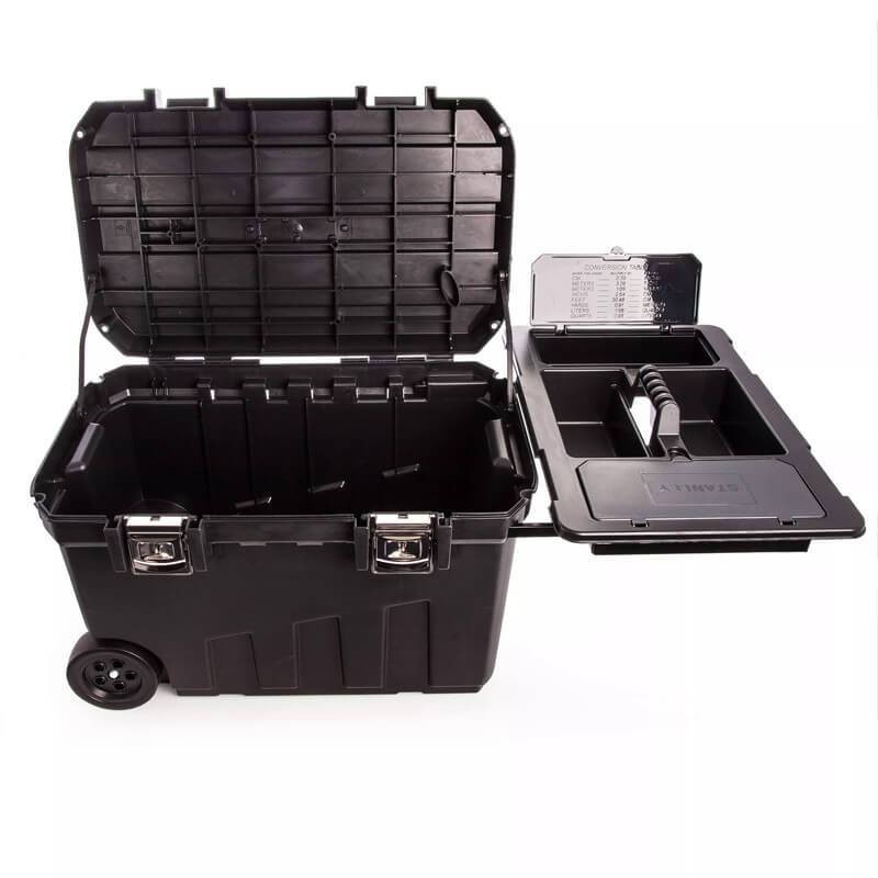Ящик для инструментов Stanley Mobile Job Chest c колесами и телескопической ручкой (1-92-978) - фото 3