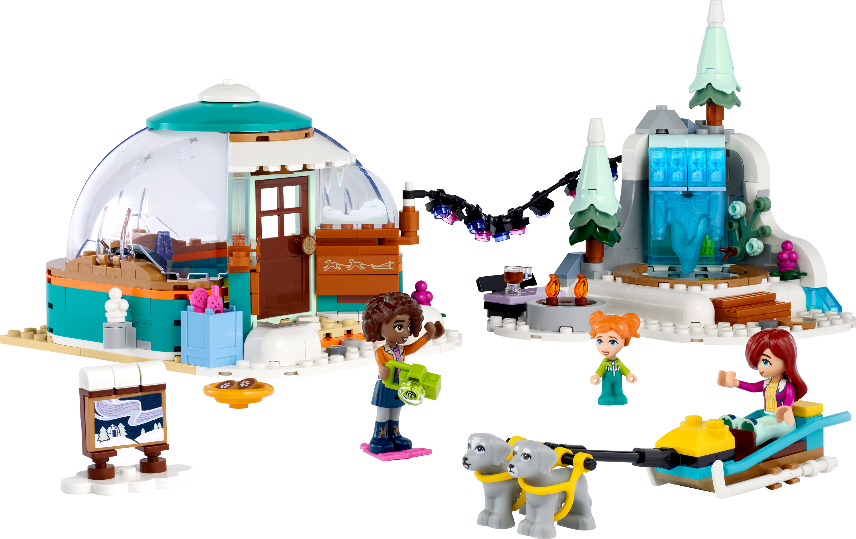 Конструктор LEGO Friends Праздничные приключения в иглу, 491 деталь (41760) - фото 2