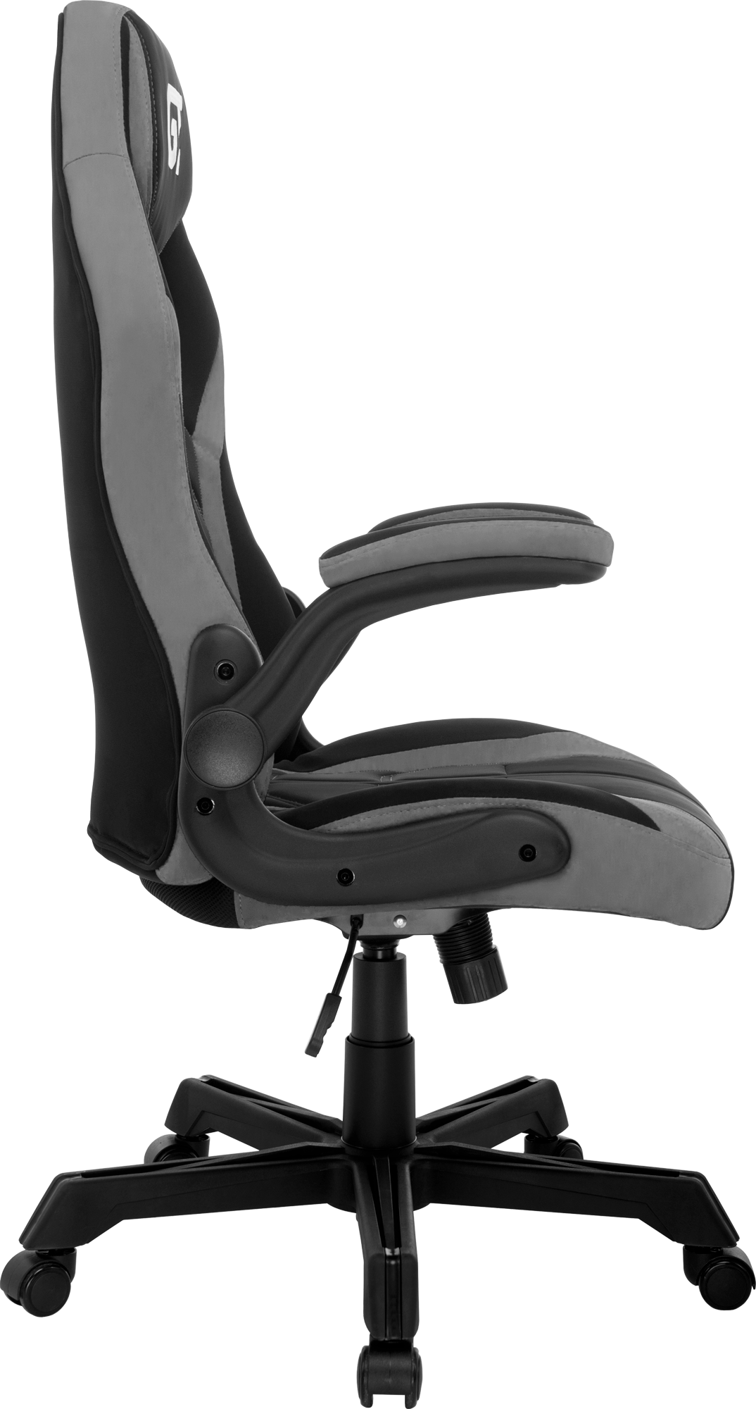 Геймерское кресло GT Racer черное с серым (X-2656 Black/Gray) - фото 3