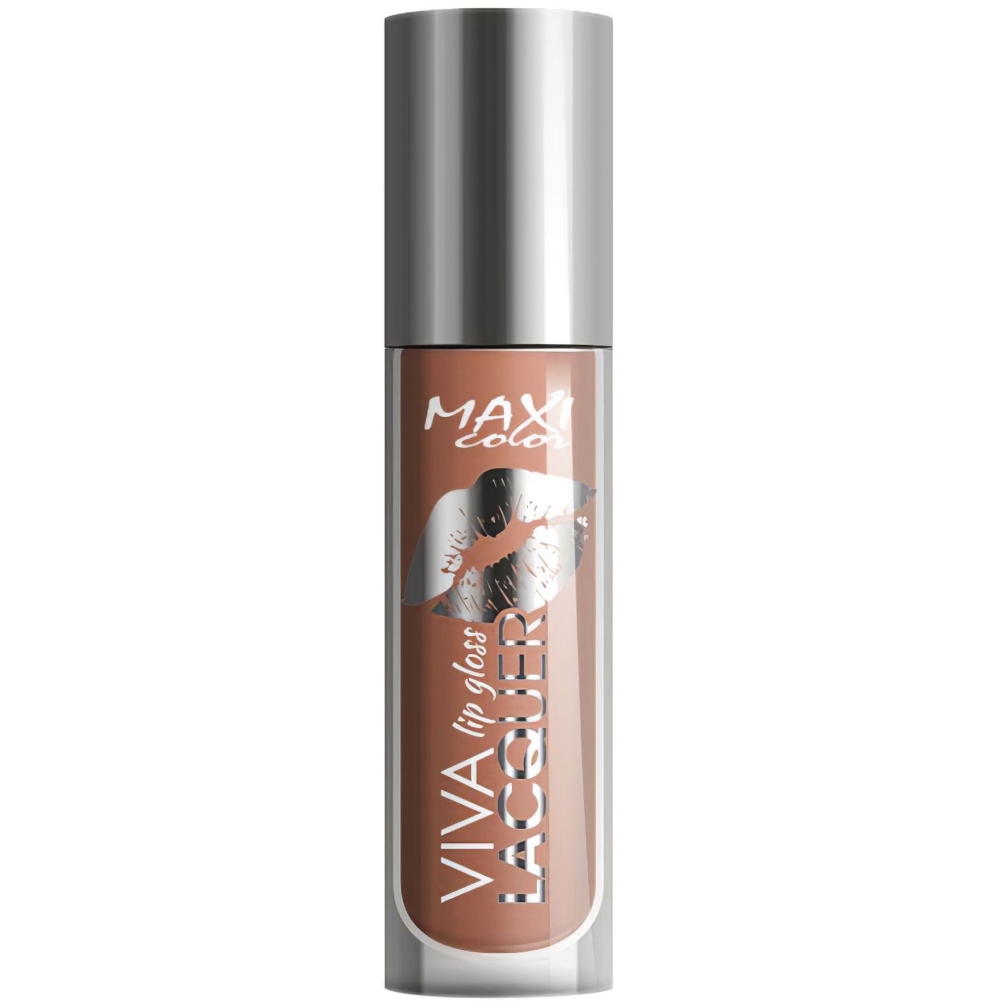Жидкая глянцевая помада Maxi Color Viva Lacquer Lip Gloss тон 12, 5 г - фото 1