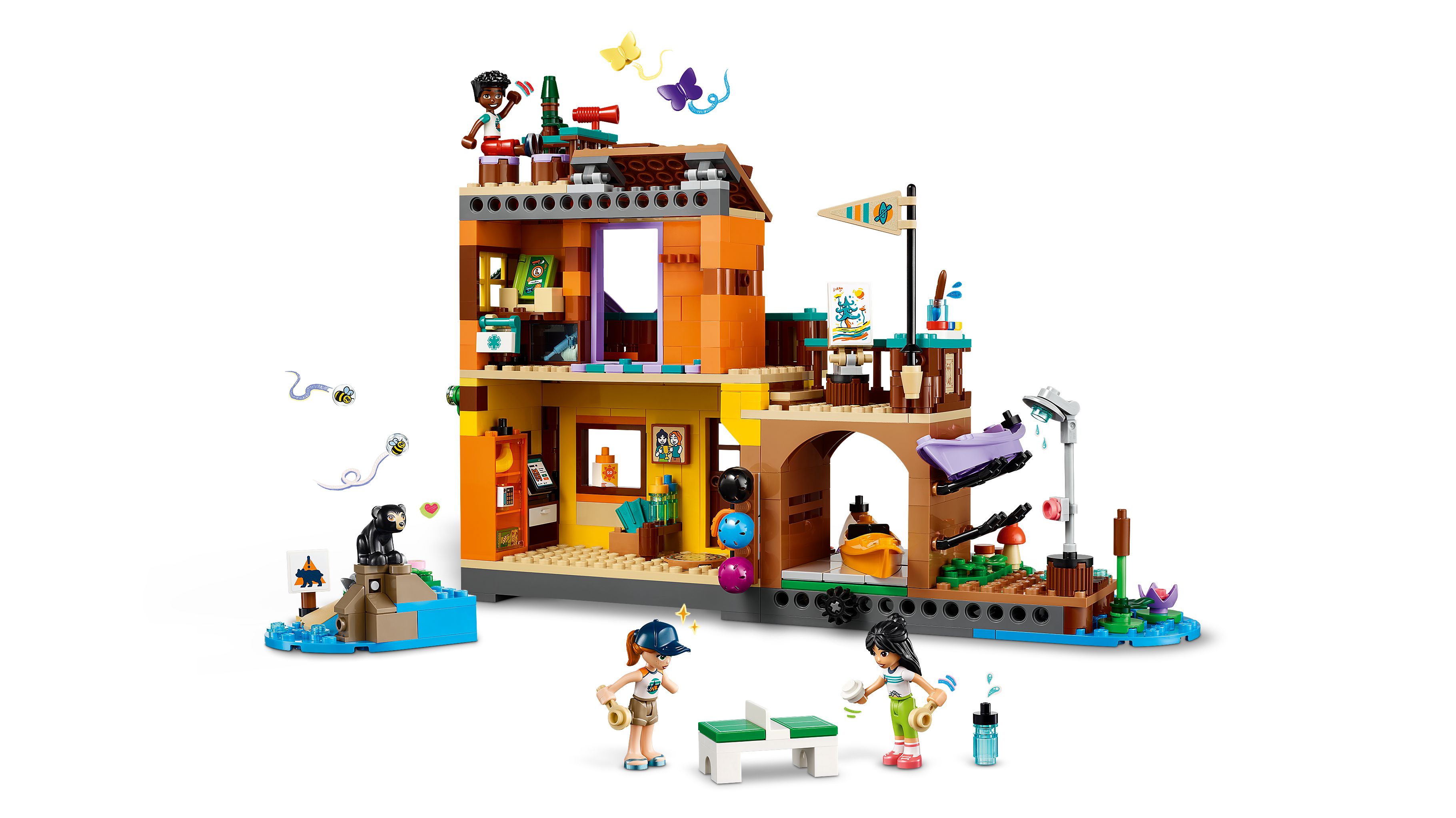 Конструктор LEGO Friends Водные виды спорта в лагере приключений 628 деталей (42626) - фото 4