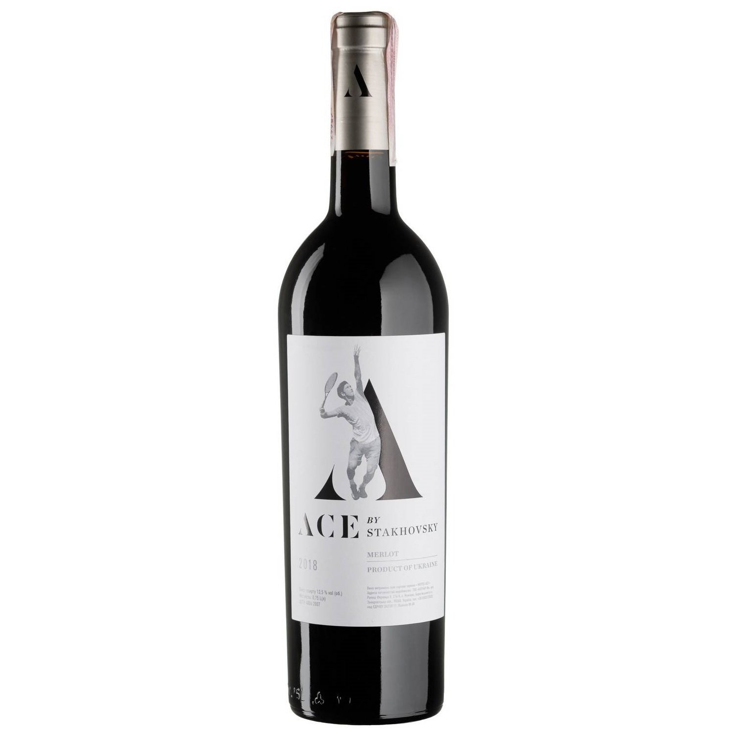 Вино Асе by Stakhovsky Мерло, красное, сухое, 0,75 л ( 53343) - фото 1