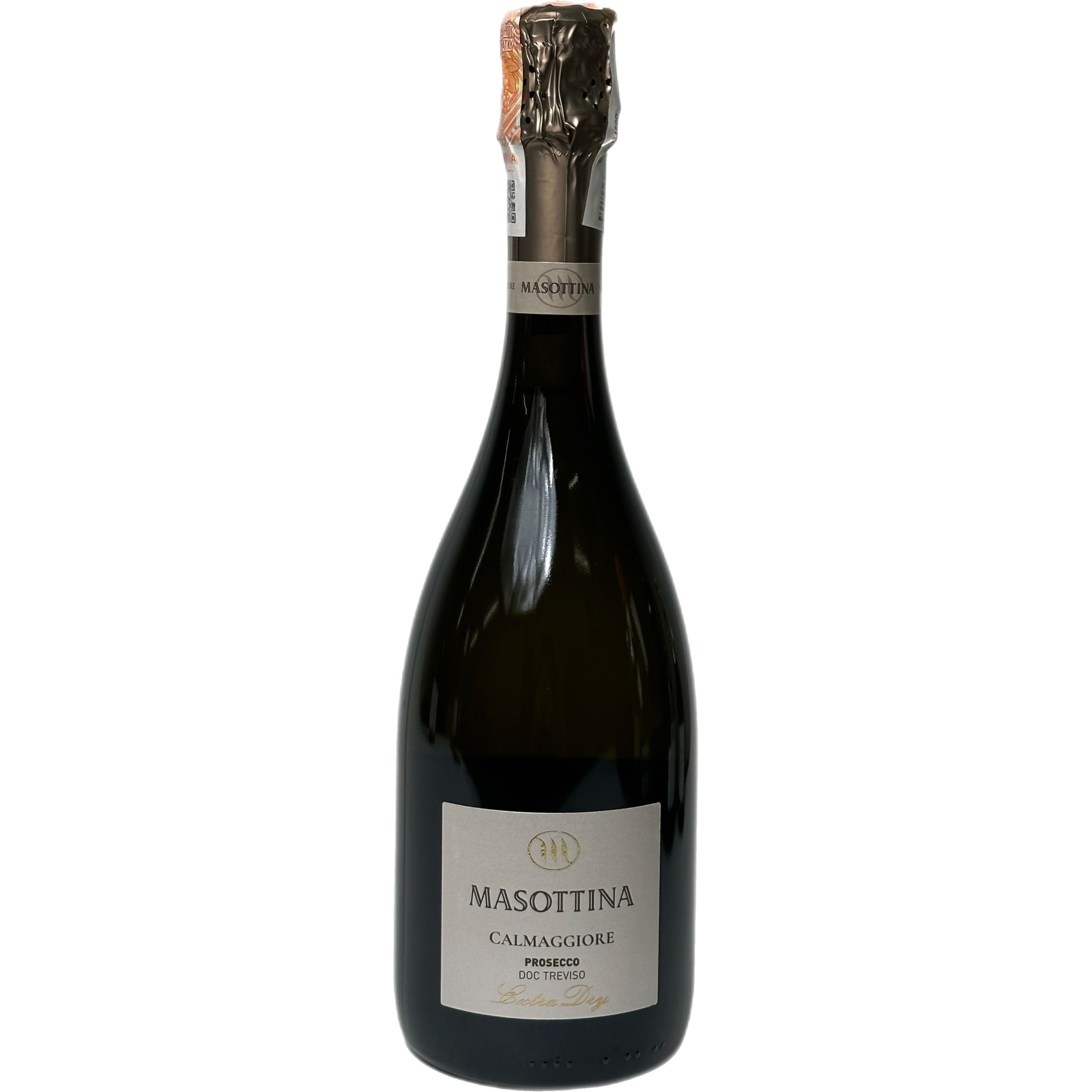 Вино ігристе Masottina Calmaggiore Prosecco Treviso Extra Dry біле сухе 0.75 л - фото 1