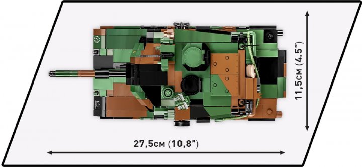 Конструктор Cobi Танк M1A2 SEPv3 Abrams, масштаб 1:35, 1017 деталей (COBI-2623) - фото 9