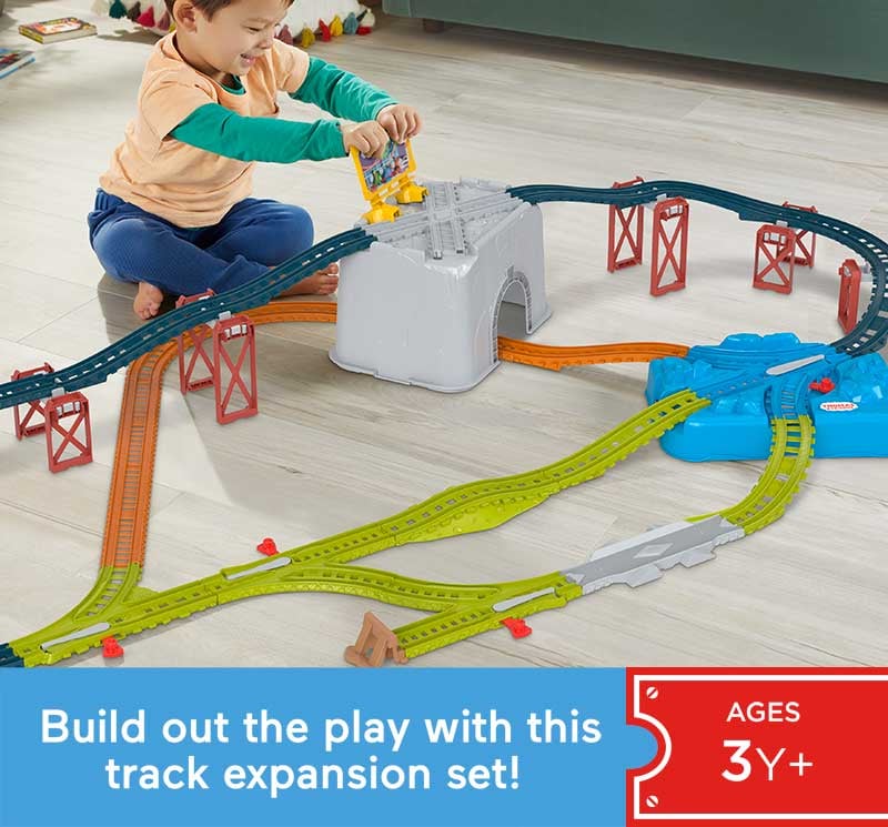 Набір доріжок для іграшкових поїздів Thomas&Friends Томас та друзі, 34 предмети (HNP81) - фото 6