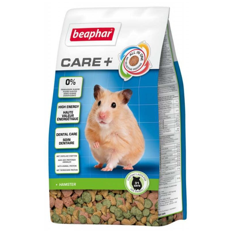 Повноцінний корм Beaphar Care+ Hamster супер-преміум класу для хом'яків, 700 г (18400) - фото 1