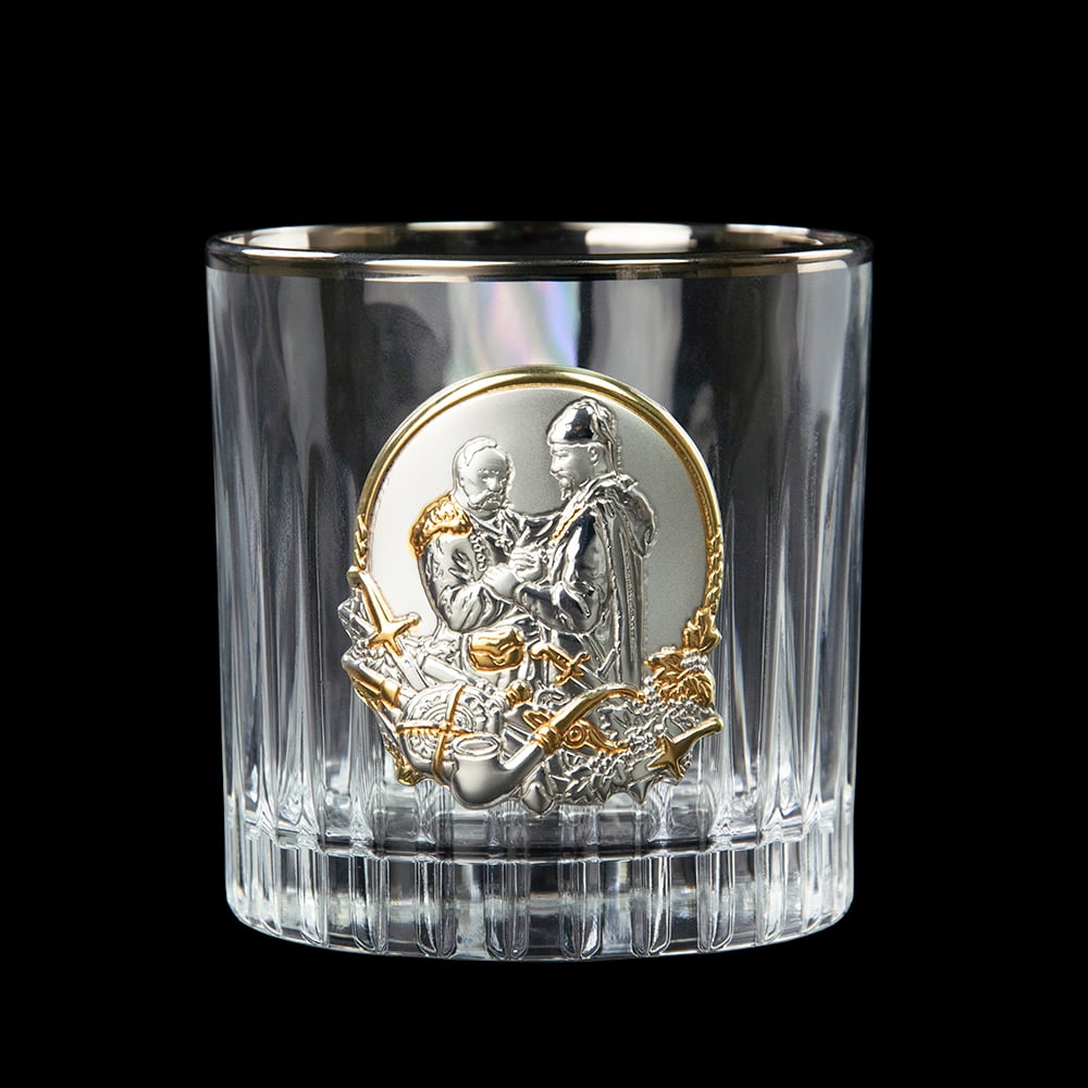 Набір кришталевих склянок Boss Crystal Козаки Gold, 310 мл, 6 предметів (BCR6KGPL) - фото 8