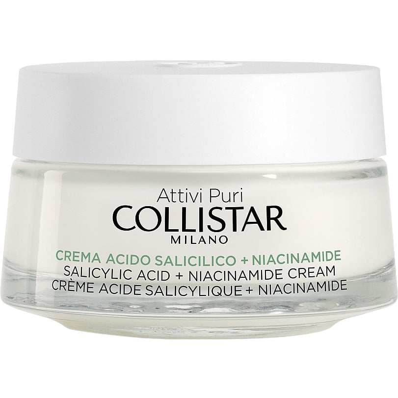 Крем для лица Collistar Attivi Puri Salicylic Acid + Niacinamide Cream 50 мл - фото 1