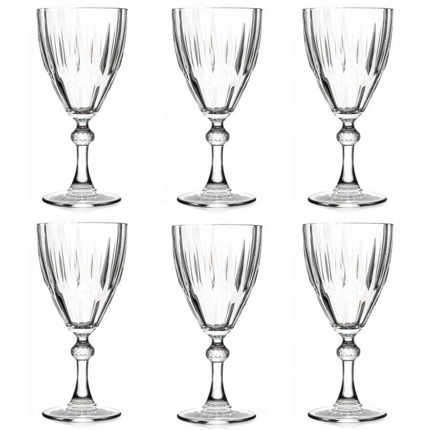 Набор бокалов для вина Pasabahce Diamond 300 мл 6 шт. (44777-6) - фото 2