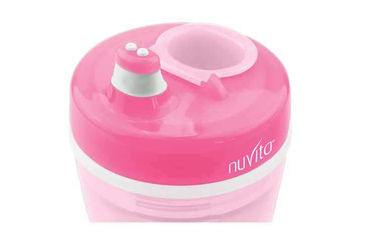 Чашка-непроливайка Nuvita, 200 мл, рожевий (NV1433Pink) - фото 3