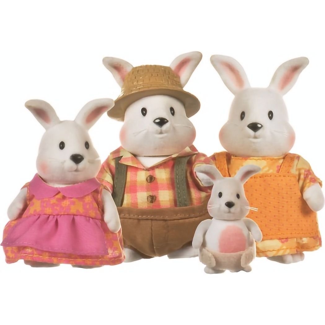 Набір фігурок Lil Woodzeez Сім'я Кроликів (6006M) - фото 1