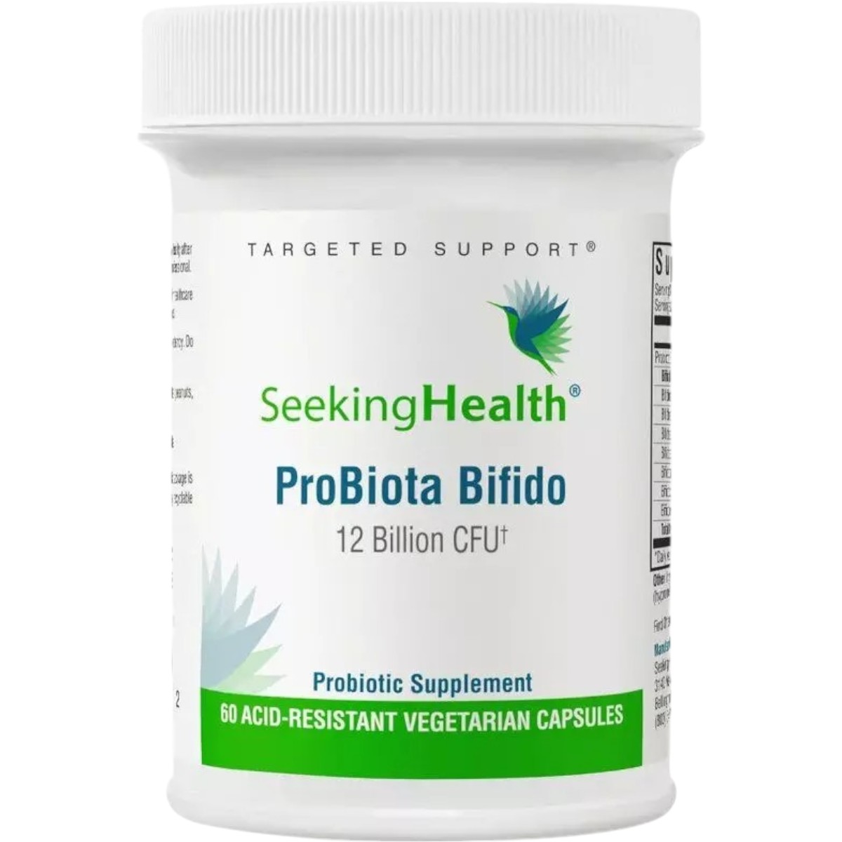 Пробиотики Seeking Health ProBiota Bifido12 млрд КОЕ 60 вегетарианских капсул - фото 1