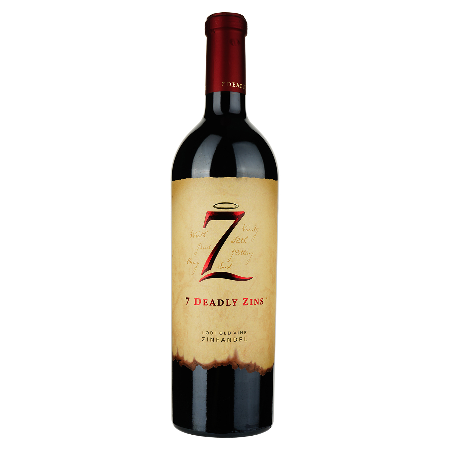 Вино Michael David 7 Deadly Zins AVA, красное, сухое, 15%, 0,75 л - фото 1