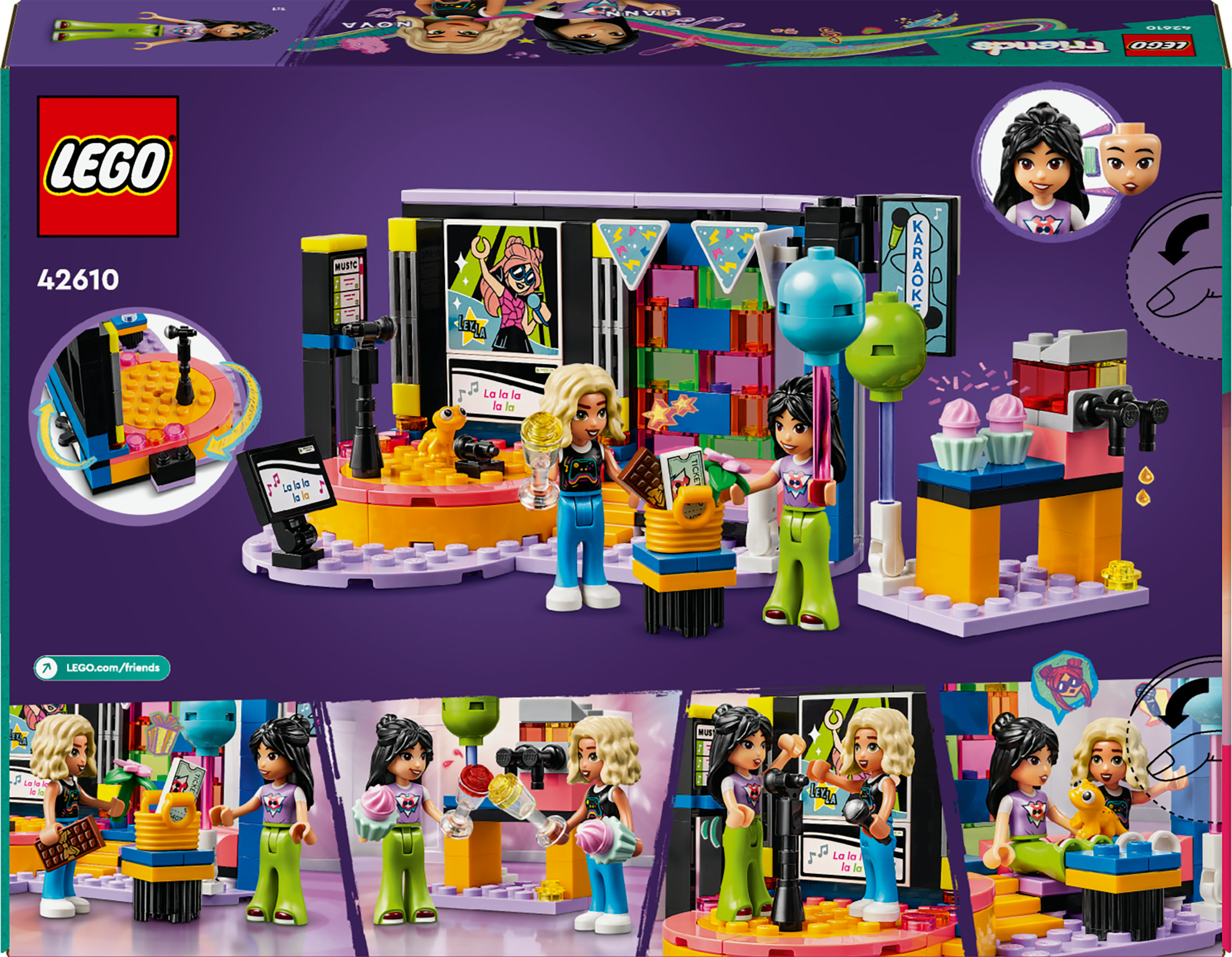 Конструктор LEGO Friends Караоке-вечірка 196 деталі (42610) - фото 9