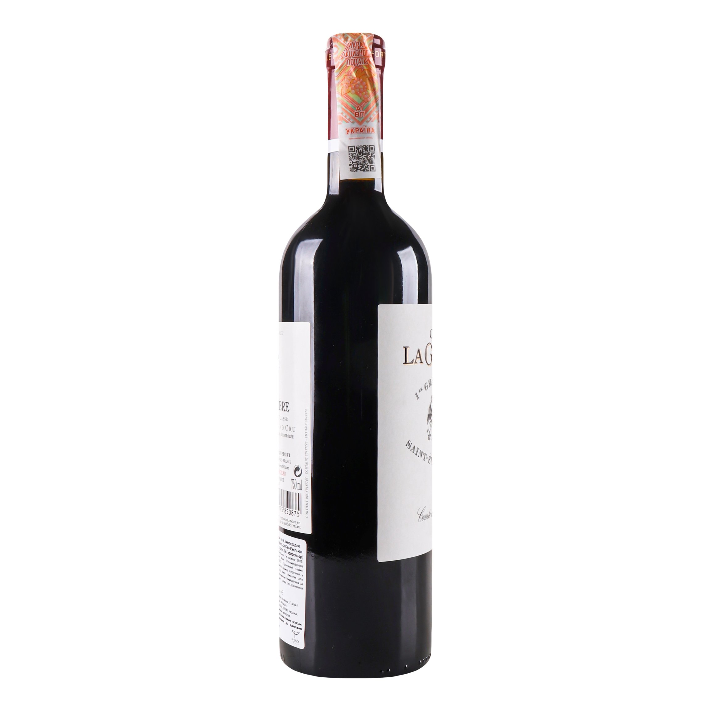 Вино Chateau La Gaffeliere 2015 АОС/AOP, 14,5%, 0,75 л (839512) - фото 4