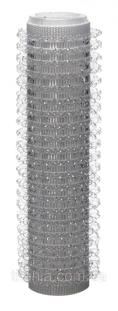 Бигуди-зажимы Titania 13 мм серые 4 шт. (8086/13) - фото 1