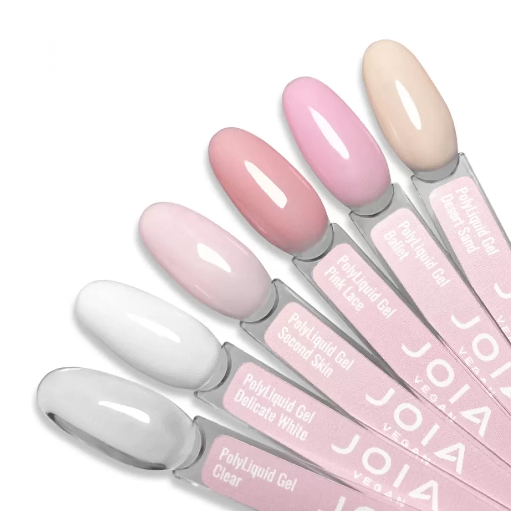 Рідкий гель для укріплення та моделювання Joia vegan PolyLiquid gel Clear 15 мл - фото 4