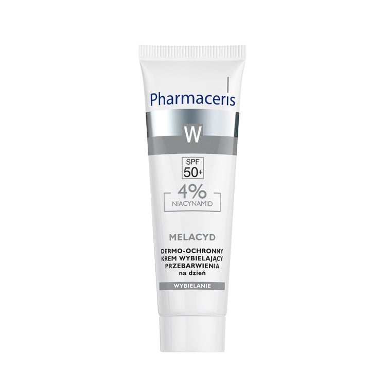 Дневной отбеливающий крем для лица тройного действия Pharmaceris W Albucin SPF50+, 30 мл (E1473) - фото 1