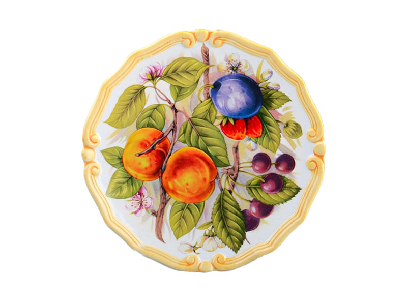 Декоративная тарелка Lefard Персики, 21х3 см (451-153) - фото 1