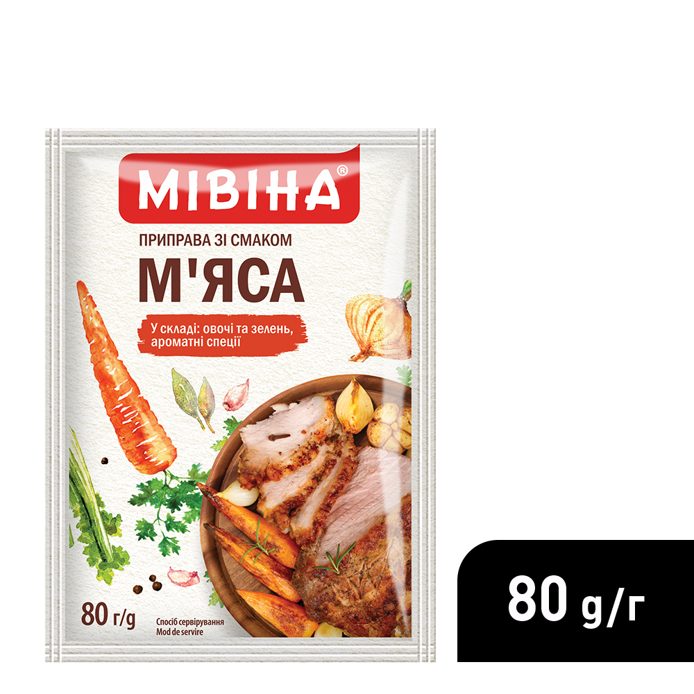 Приправа Мивина со вкусом мяса, 80 г (766263) - фото 4