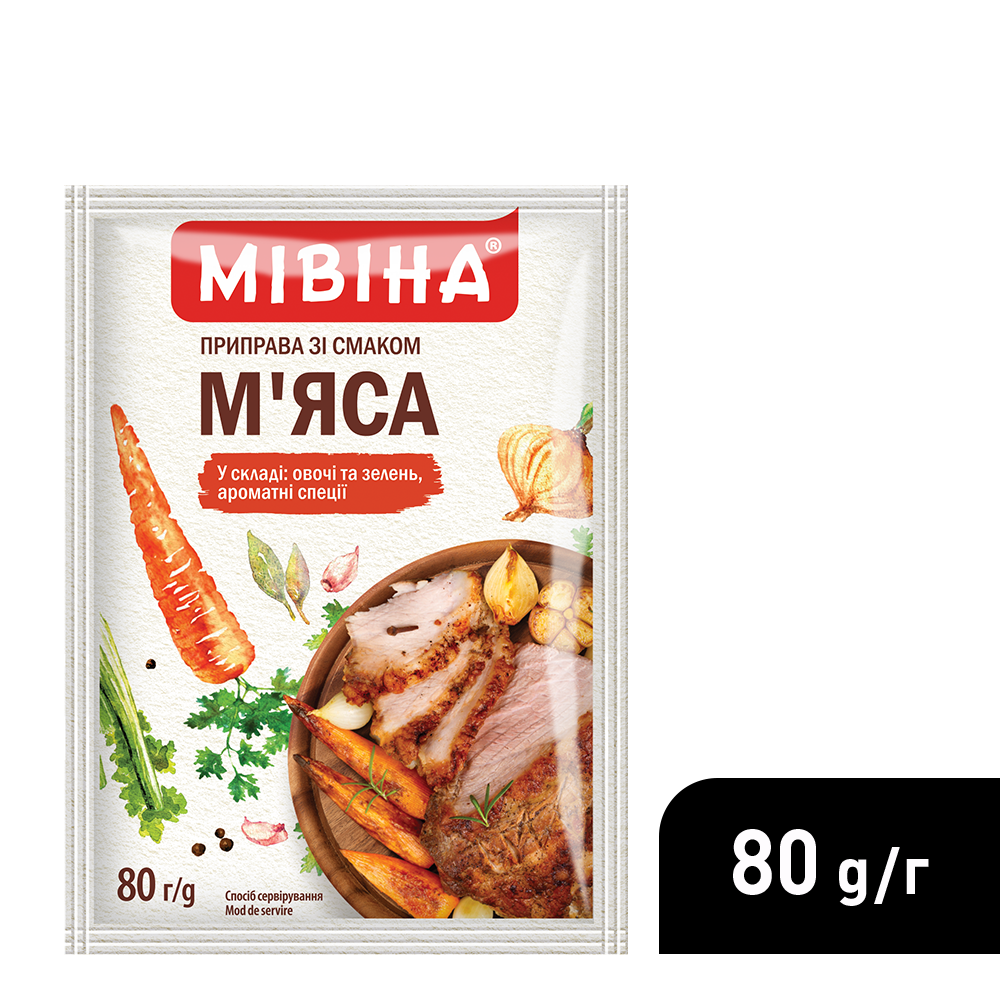 Приправа Мивина со вкусом мяса, 80 г (766263) - фото 4