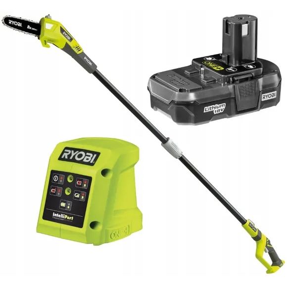 Высоторез цепной аккумуляторный Ryobi RPP1820-15S (5133003721) - фото 4