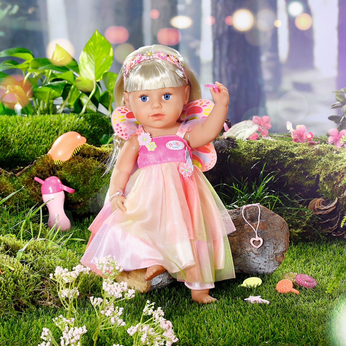 Кукла Baby Born Нежные объятия Сестричка единорог, с аксессуарами, 43 см (829349) - фото 4