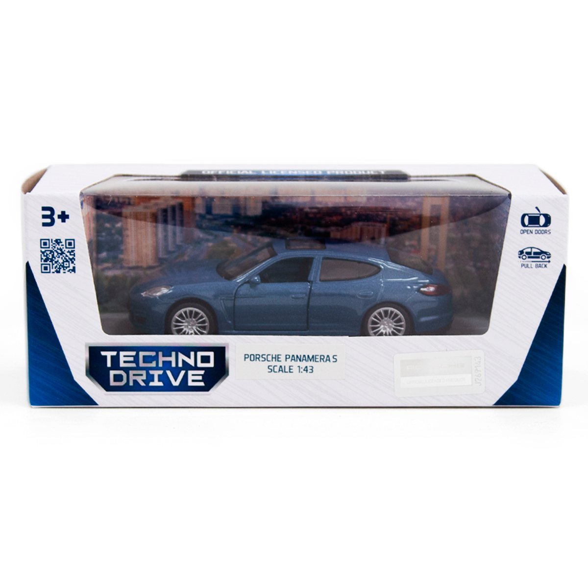 Автомодель TechnoDrive Porsche Panamera S синя (250253) - фото 11