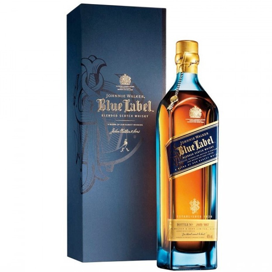 Віскі Johnnie Walker Blue label Blended Scotch Whisky, 0,75, 40% (8421) - фото 1