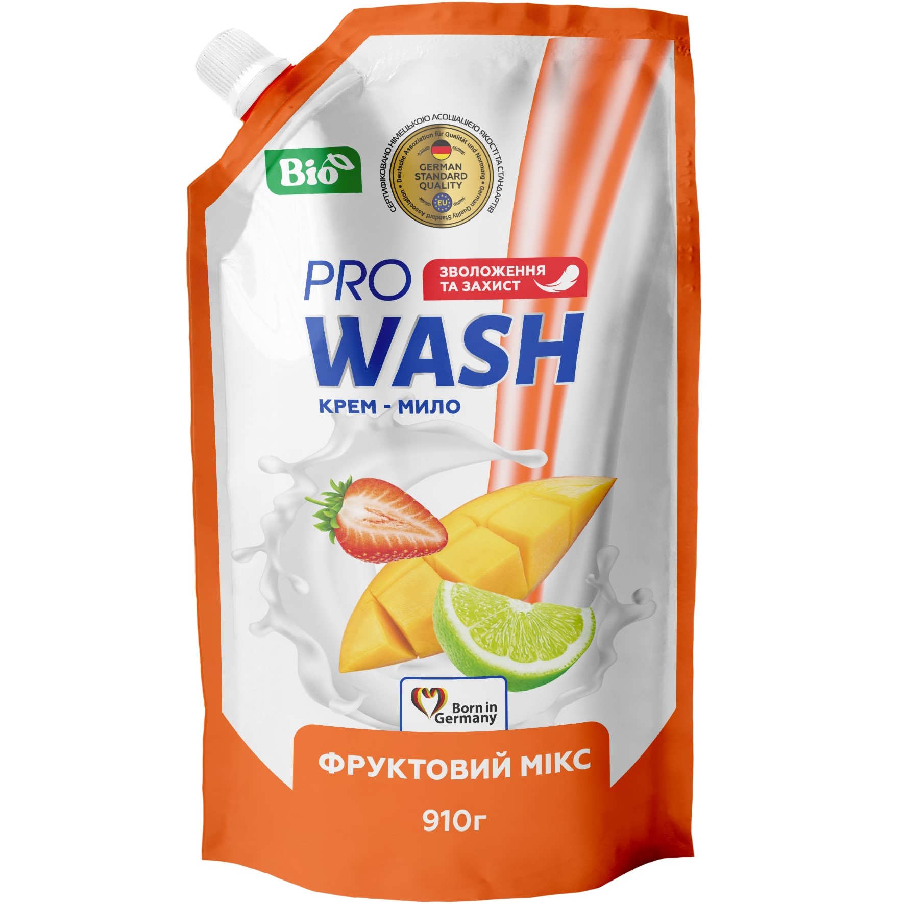 Жидкое крем-мыло Pro Wash, фруктовый микс, 910 г - фото 1