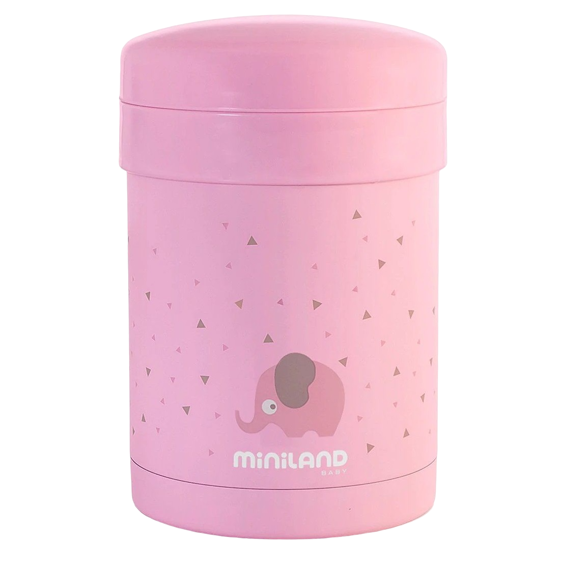 Термос для еды Miniland Thermetic Pink, с контейнерами, 700 мл, розовый (89227) - фото 1