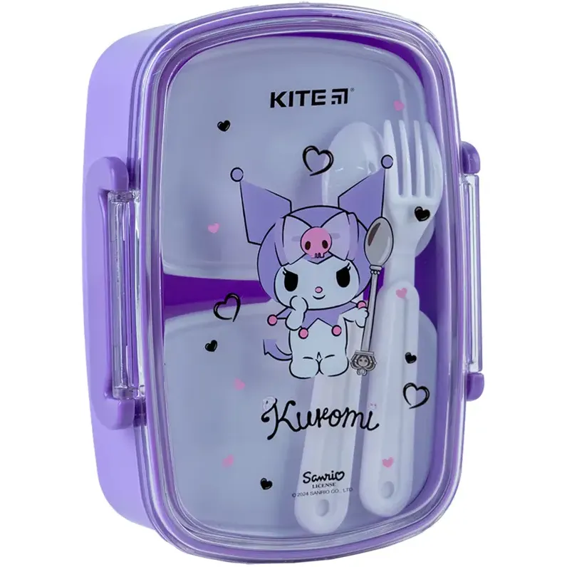 Ланчбокс с наполнением Kite Hello Kitty Kuromi HK24-181-1, 750 мл (HK24-181-1) - фото 1