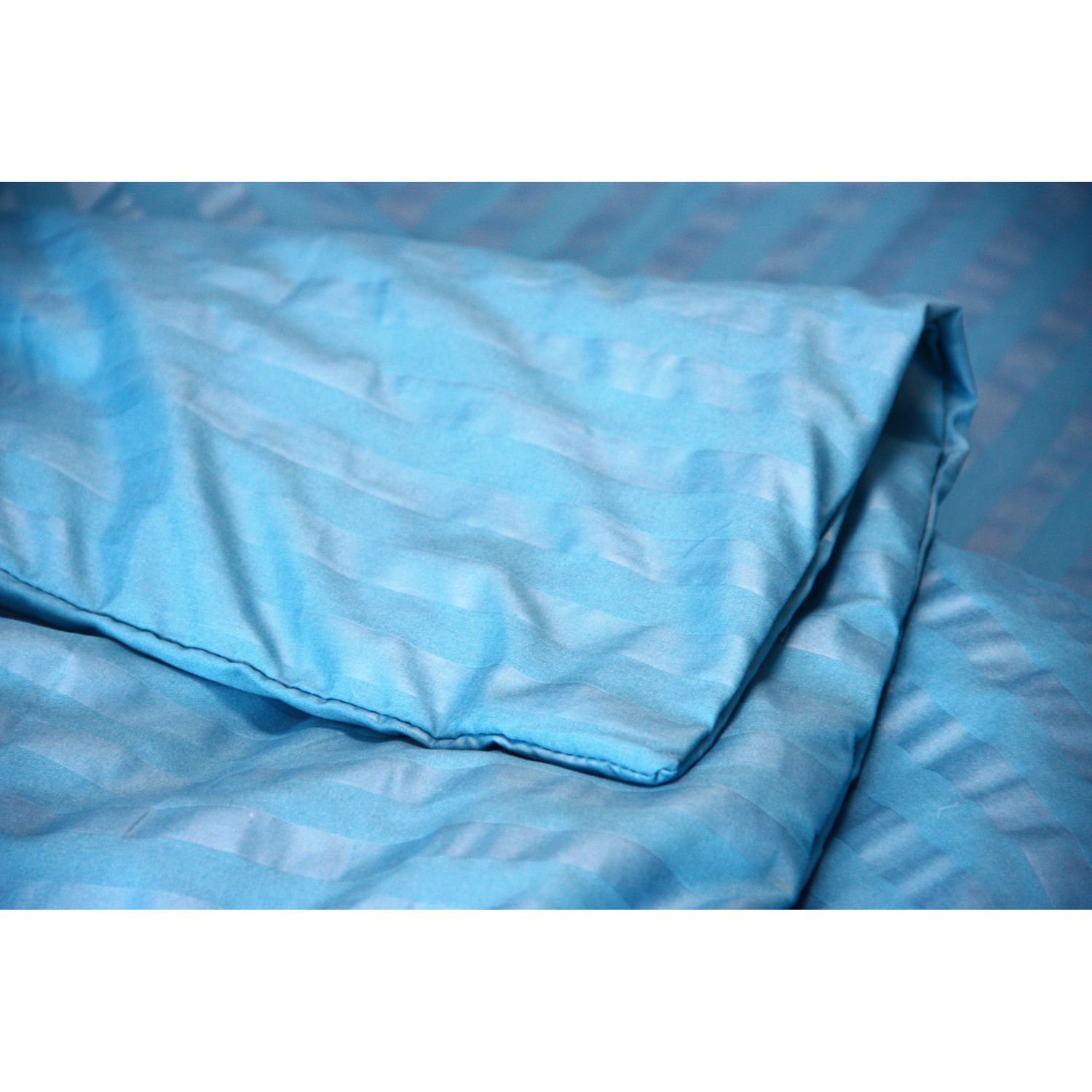 Комплект постільної білизни LightHouse Mf Stripe Mavi, полуторний, синій (604774) - фото 7