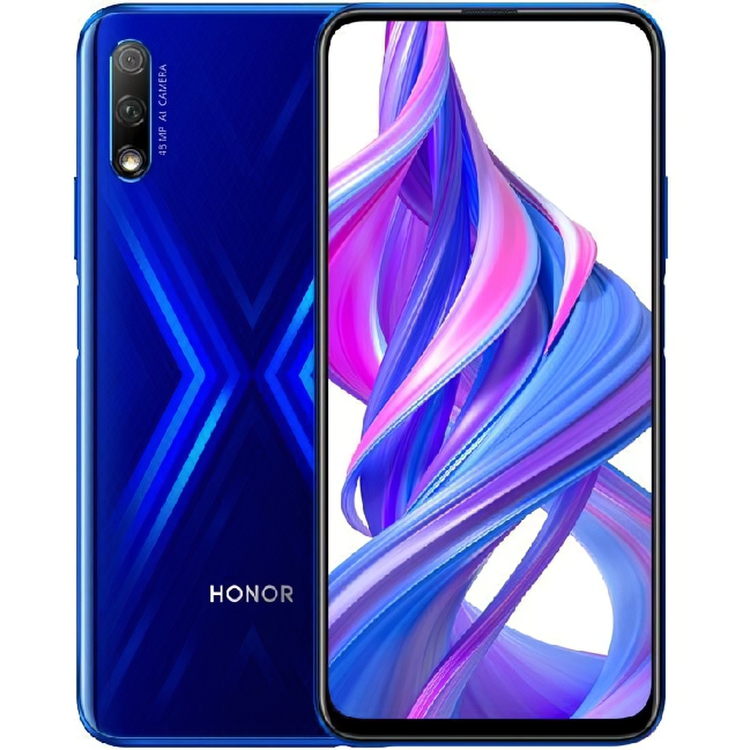 Смартфон Honor 9X 6/64Gb Blue (CN Vertsion) - фото 1