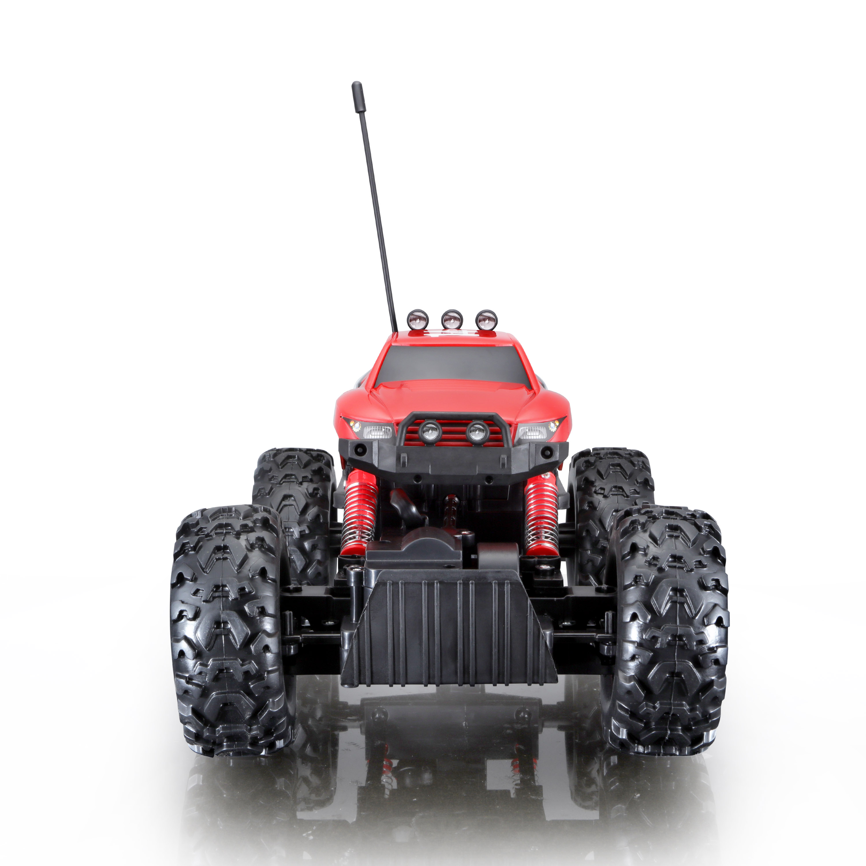 Автомодель на радиоуправлении Maisto Tech Rock Crawler красный (81152 red) - фото 5