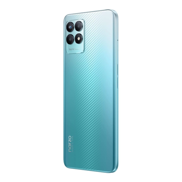 Смартфон Realme Narzo 50 4/64GB Speed Blue (Global) - фото 4