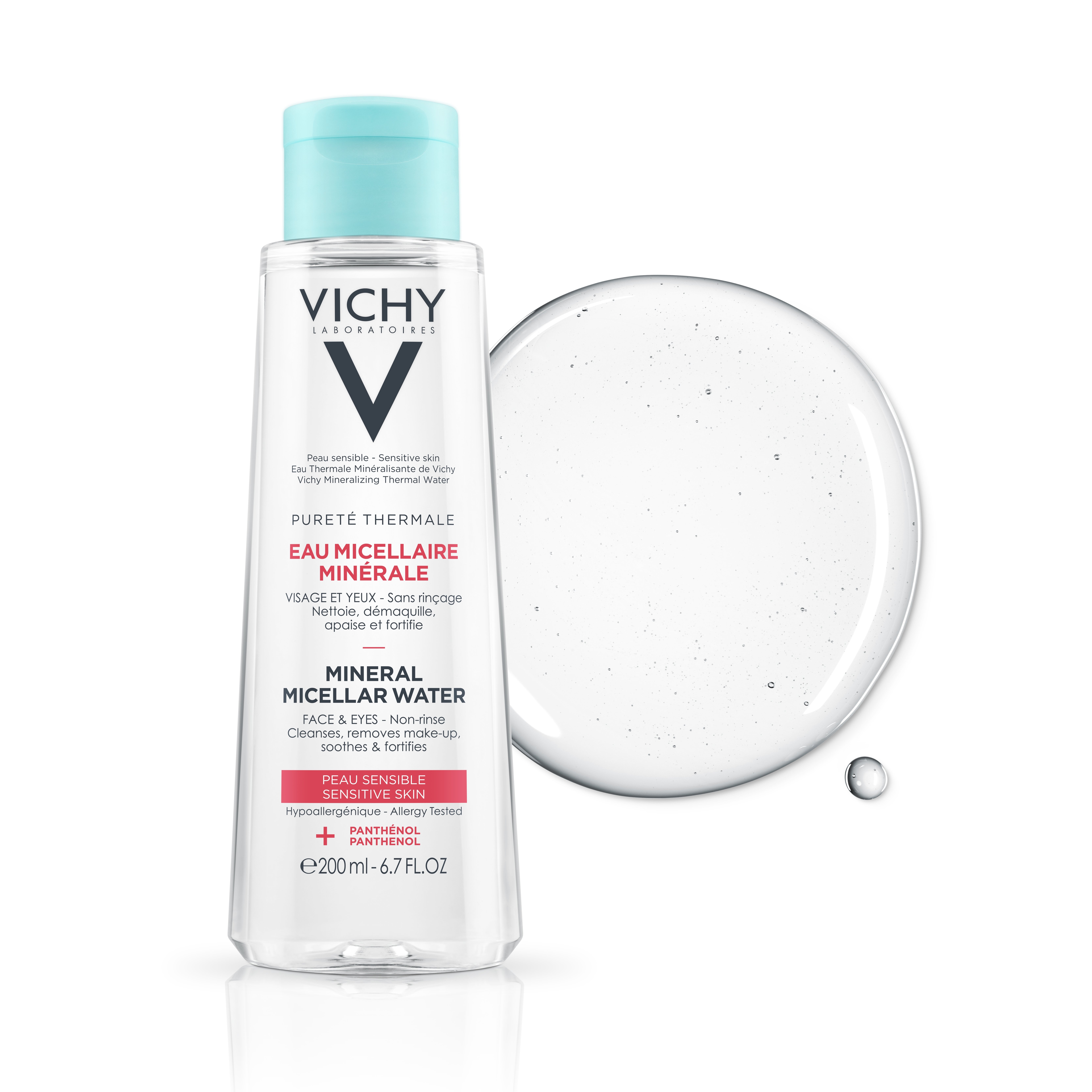 Міцелярна вода Vichy Purete Thermale, для чутливої шкіри, 200 мл - фото 3