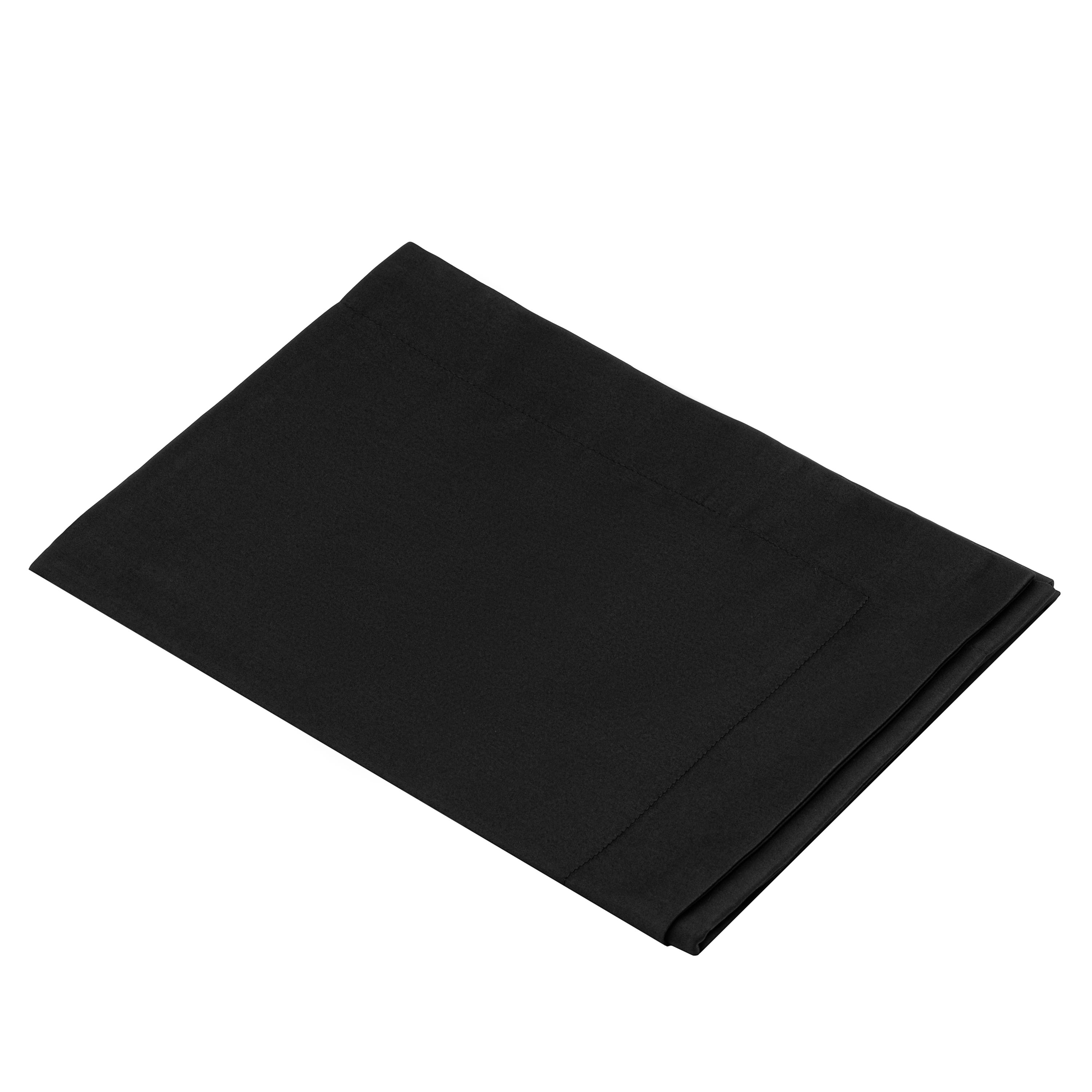 Комплект постельного белья Ardesto Mix&Match Premium сатин двуспальный евро черный (ART2022SL) - фото 6