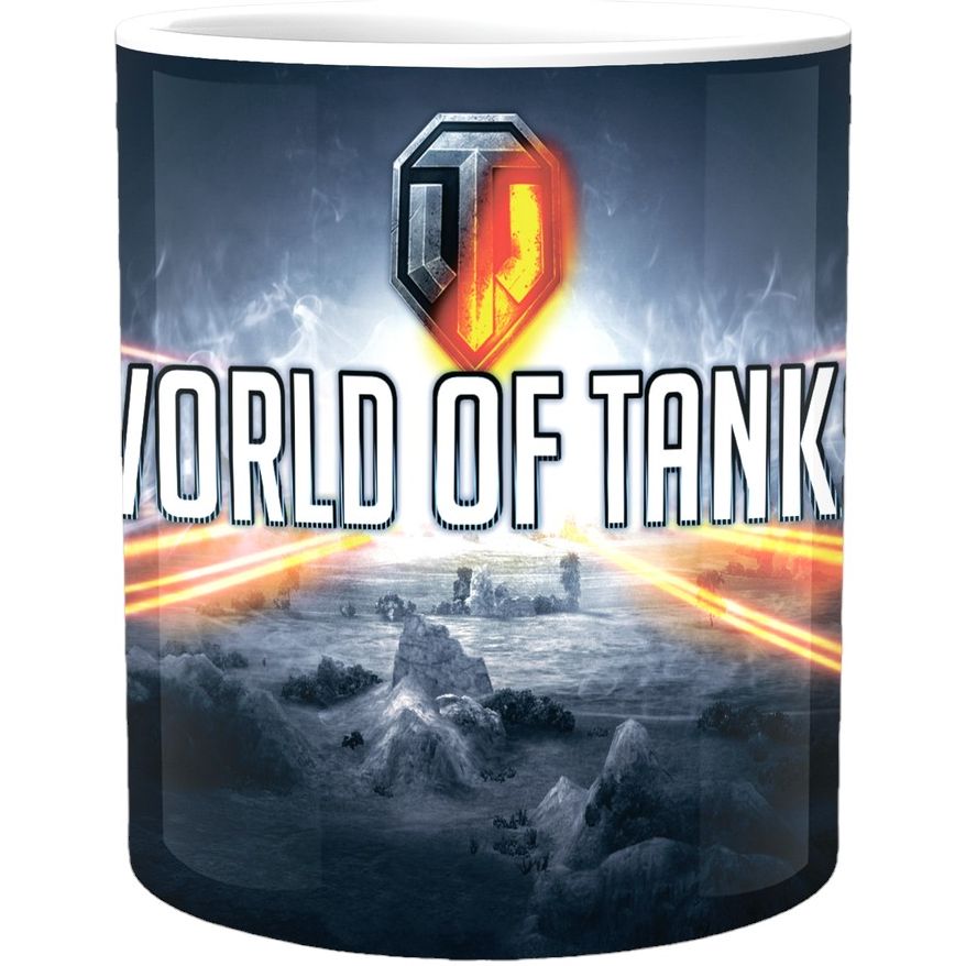 Кружка GeekLand World of Tanks Світ танків лого WT.02.018 - фото 1