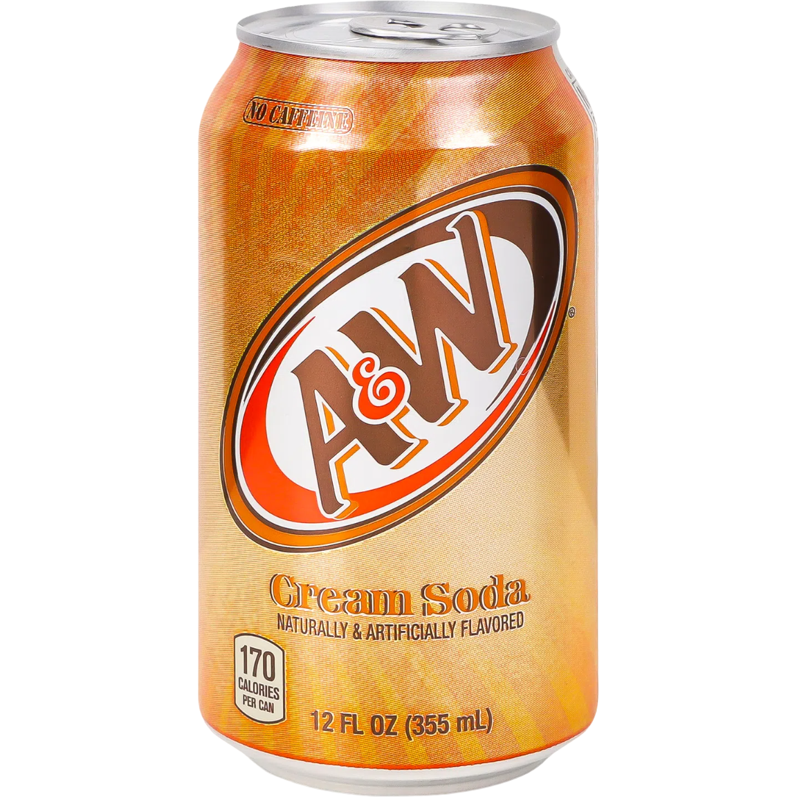Напій безалкогольний A & W Cream Soda сильногазований 0.355 л з/б (940147) - фото 1