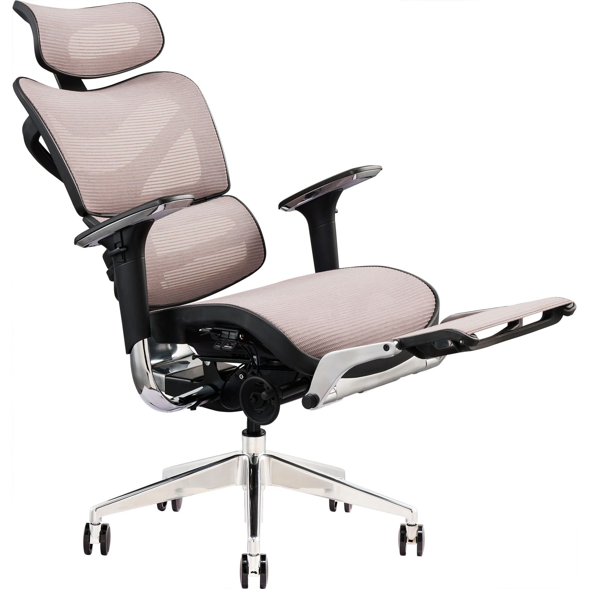 Офисное кресло GT Racer X-702L (W-20), светло-серое (X-702L Bright Gray (W-20)) - фото 4
