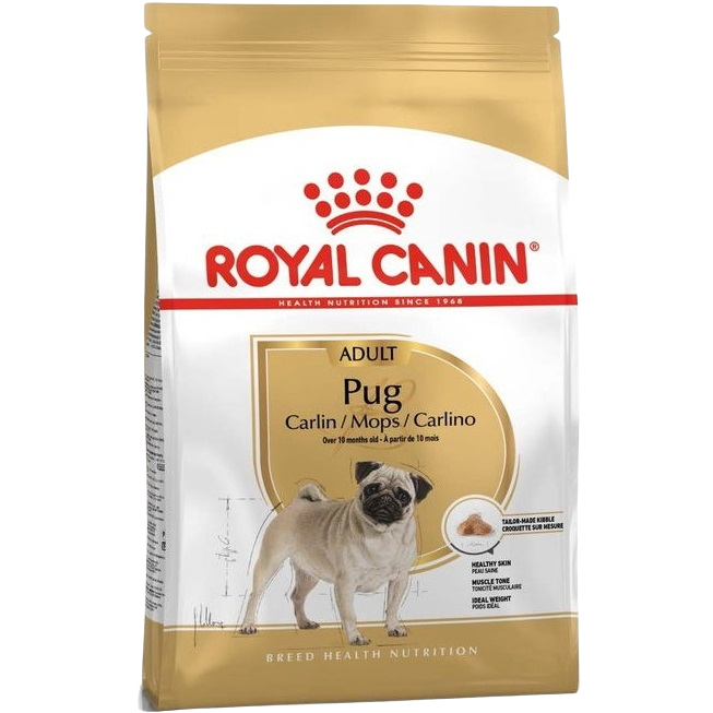 Сухой корм для взрослых собак породы Мопс Royal Canin Pug Adult, 3 кг (3985030) - фото 1