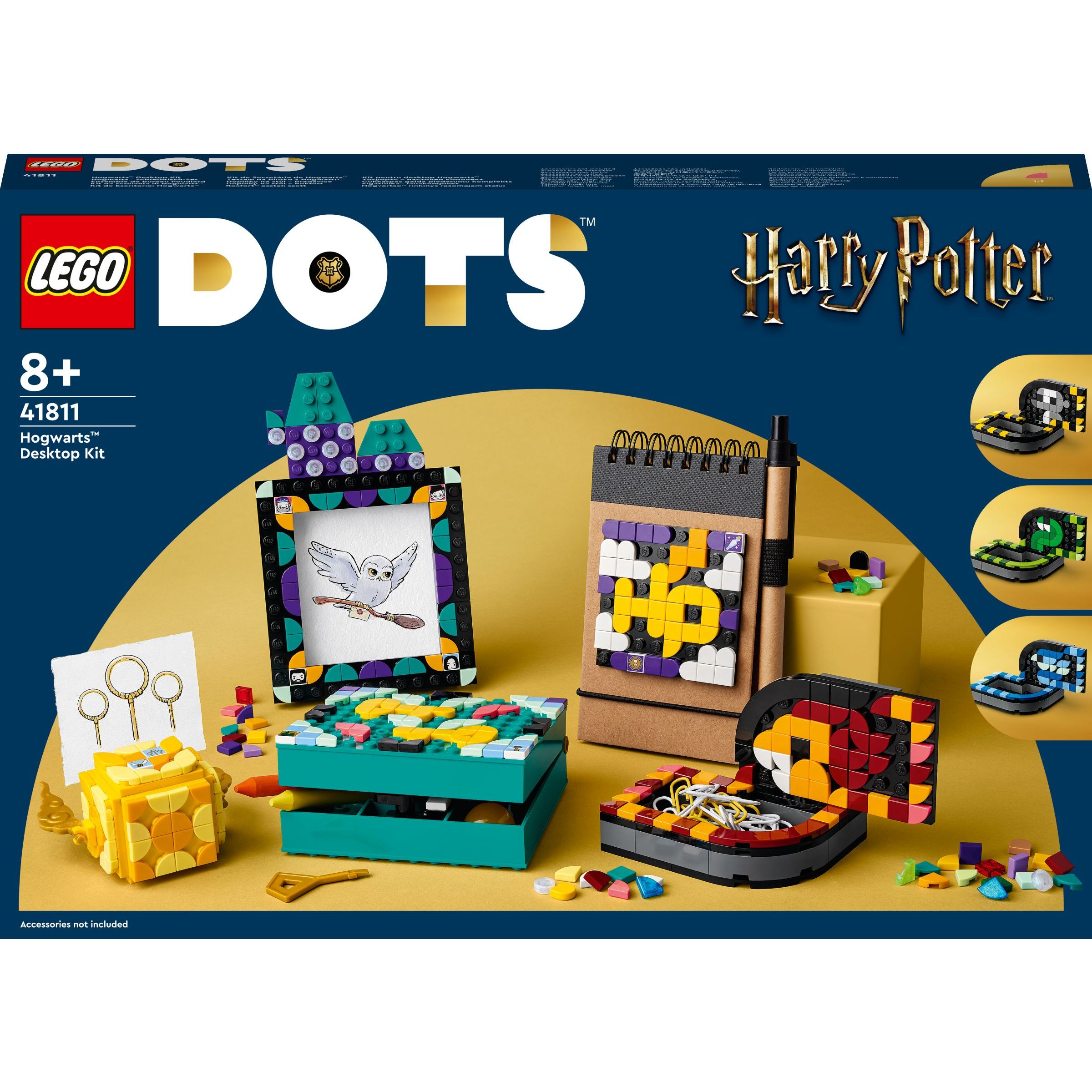 Конструктор LEGO DOTs Хогвартс. Настольный комплект, 856 деталей (41811) - фото 2