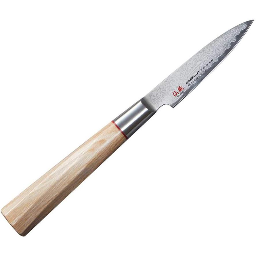 Нож кухонный овощной Suncraft 80 мм 000291595 - фото 1